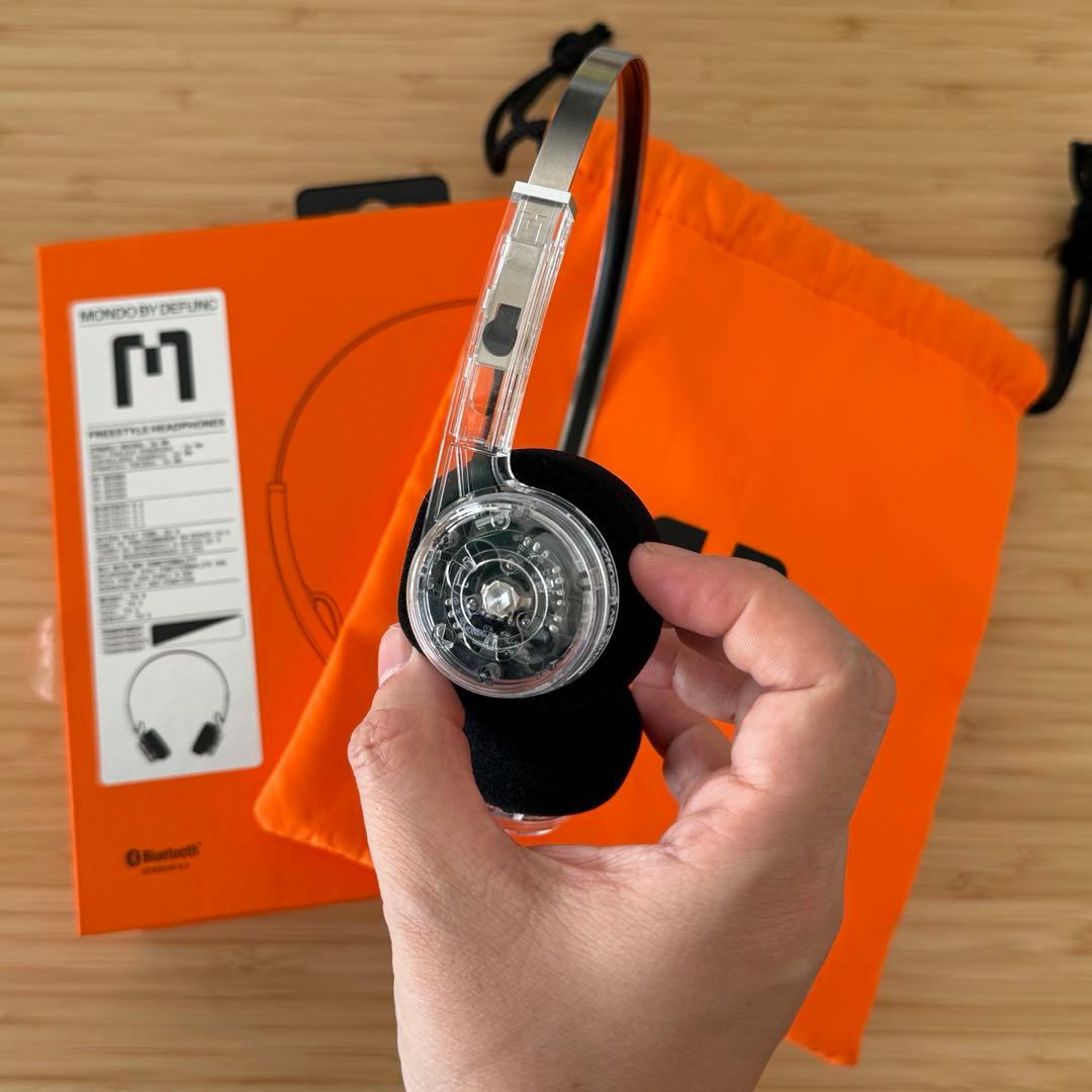 MONDO BY DEFUNC フリースタイルヘッドホン　ノイキャン