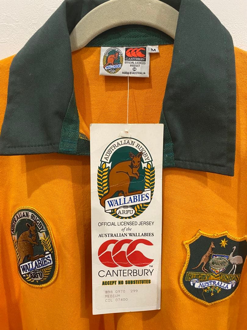90s Canterbury Wallabies Jersey デッドストック