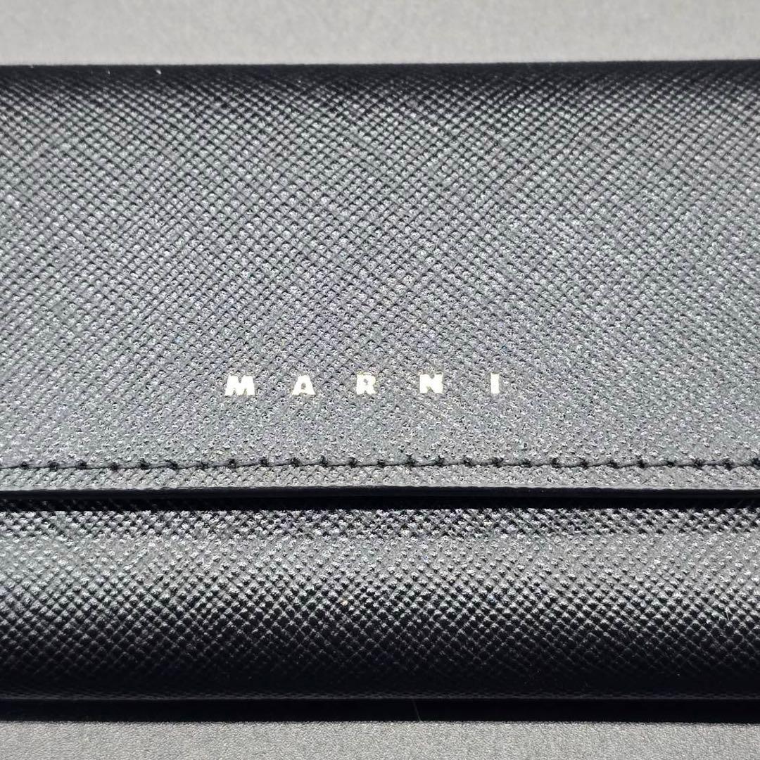【新品】MARNI マルニ キーケース 6連 バイカラー レザー ブラック
