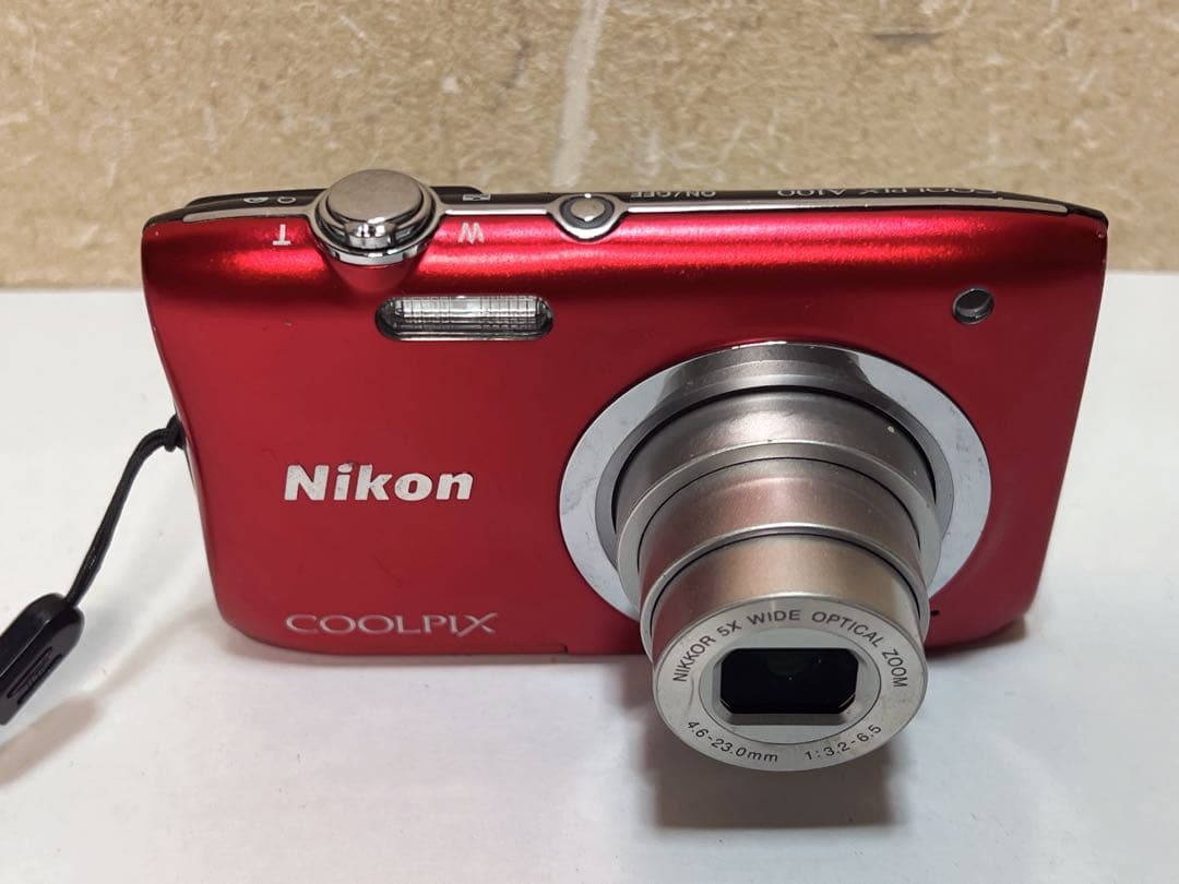NIKON COOLPIX A100 デジタルカメラ レッド