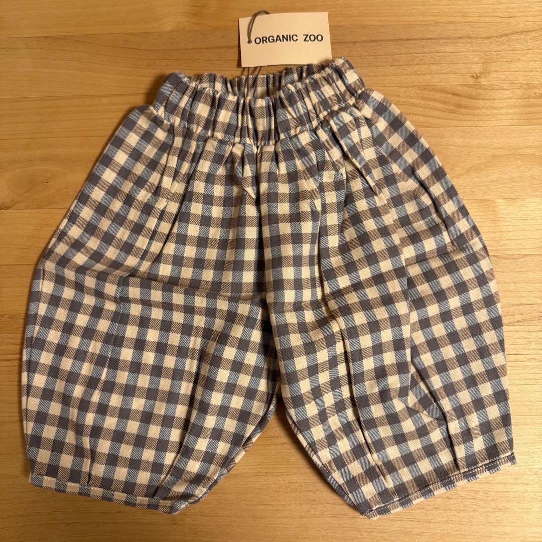 ボトムス organic zoo SHORELINE GINGHAM LODGE PANT