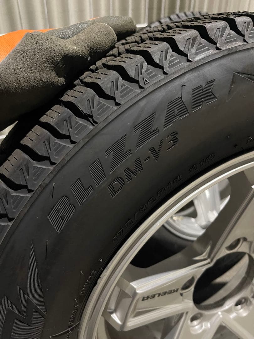 ジムニー 175/80R16 スタッドレスセット4本 美品 バリ溝