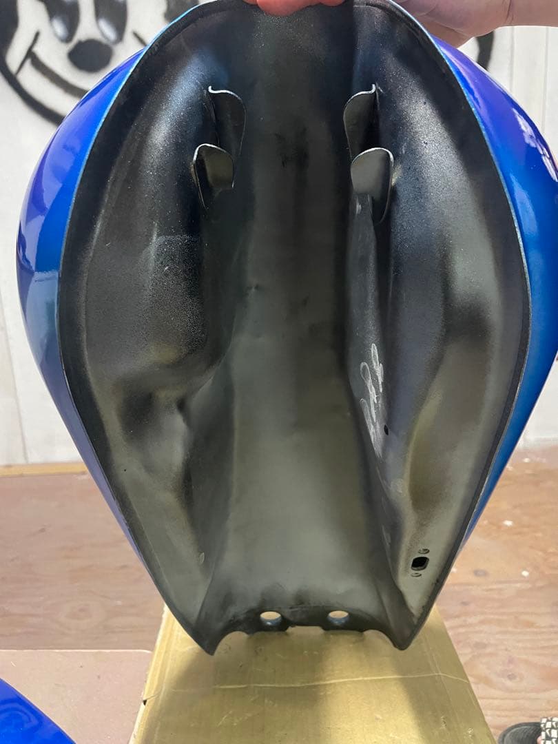 GN125 タンク　サイドカバー　新品タンク！