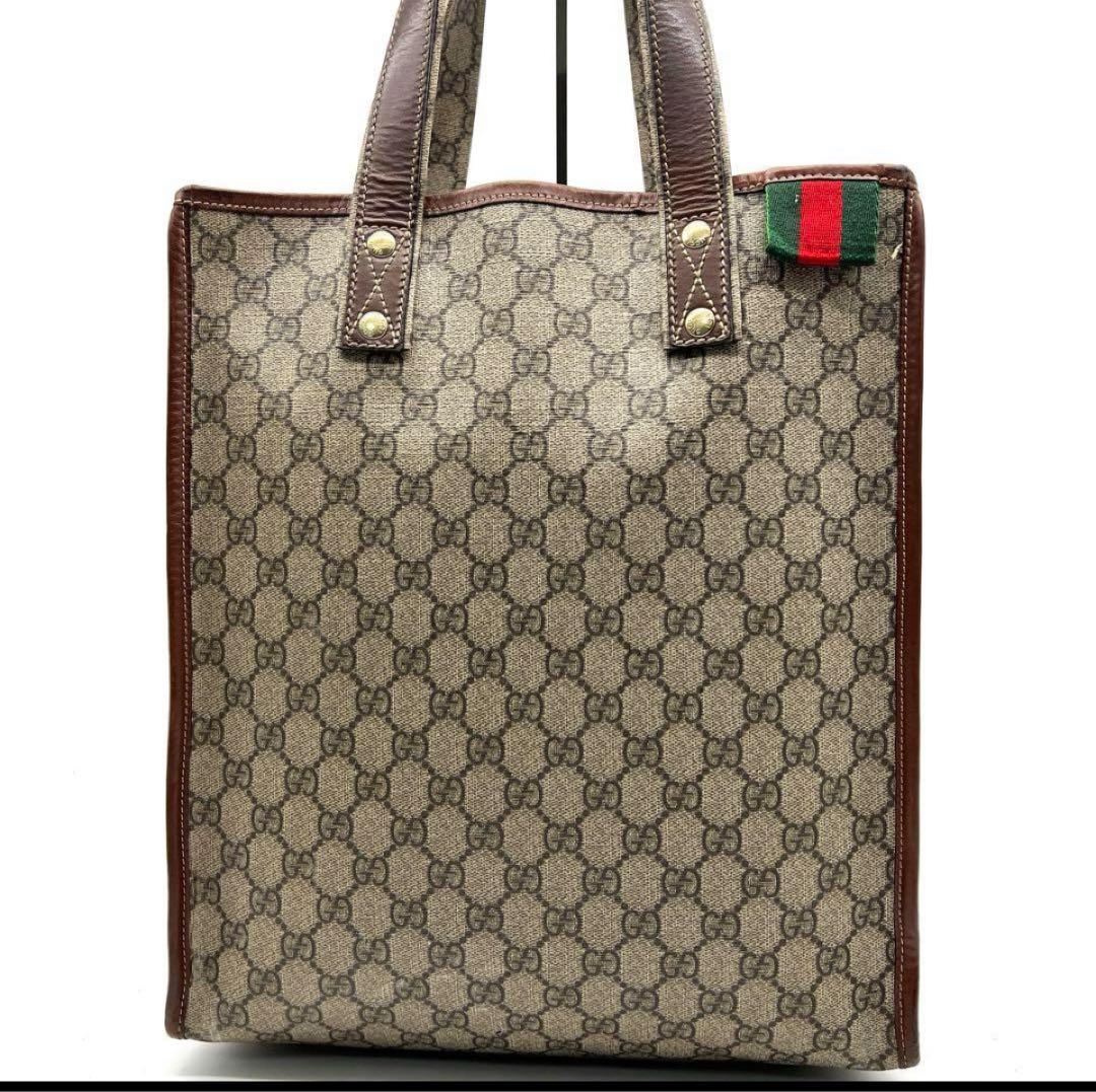 GUCCI A4 トートバッグ　GGバッグ