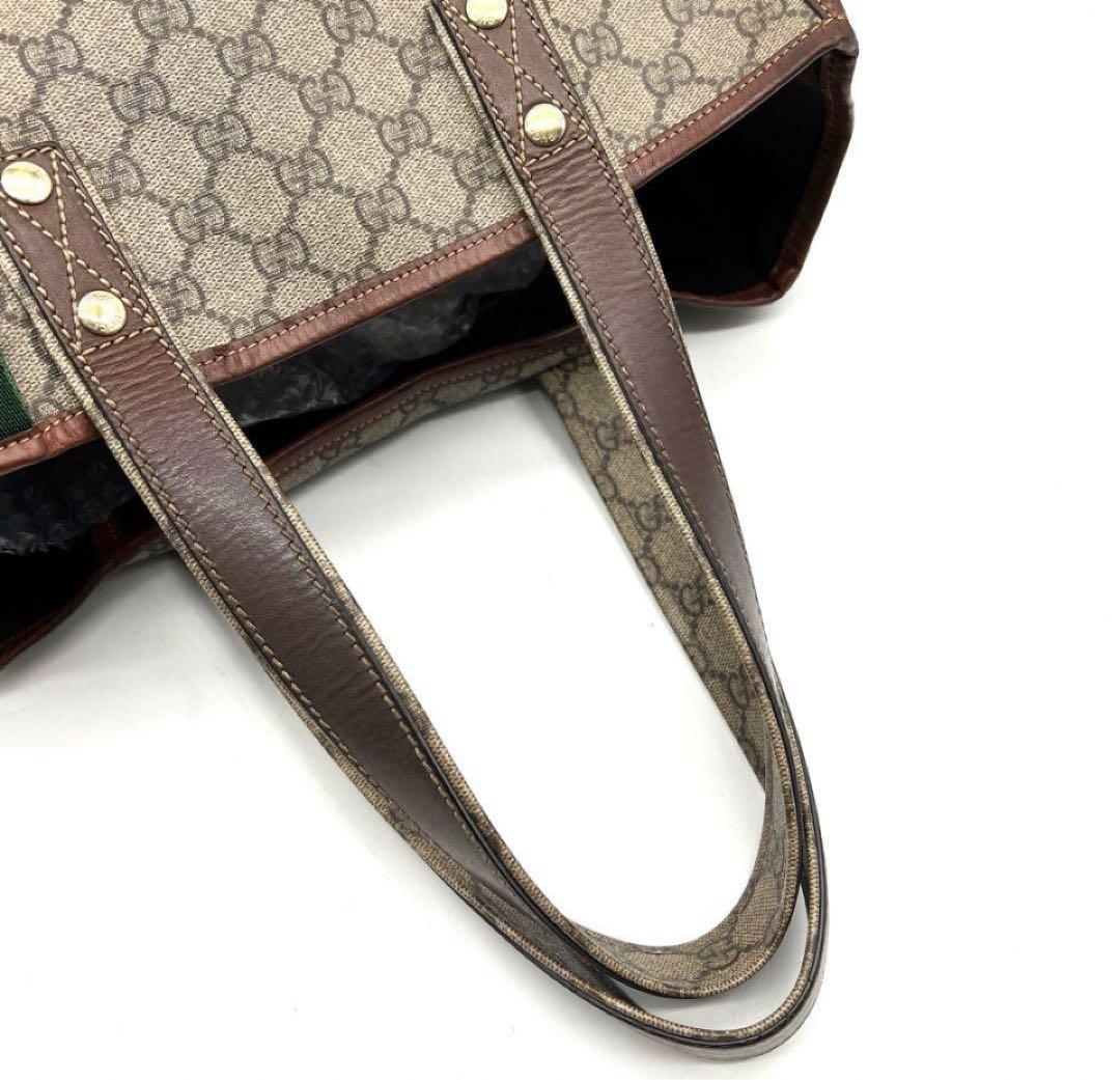 GUCCI A4 トートバッグ　GGバッグ