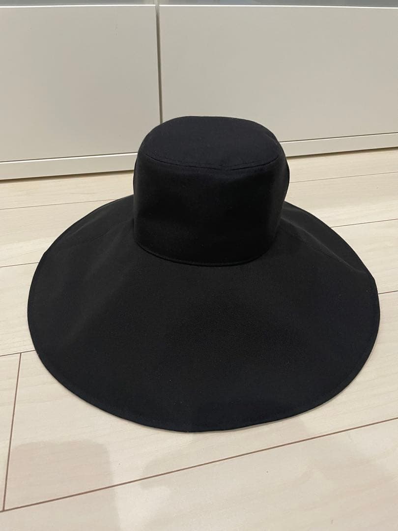 サンバリア100 「ワイドハット + plus」　ブラック