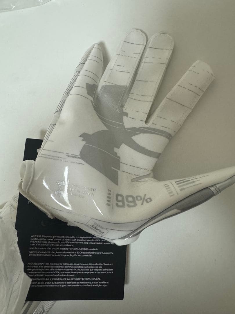 UNDER ARMOUR UA F8 アメリカンフットボールグローブ Mサイズ