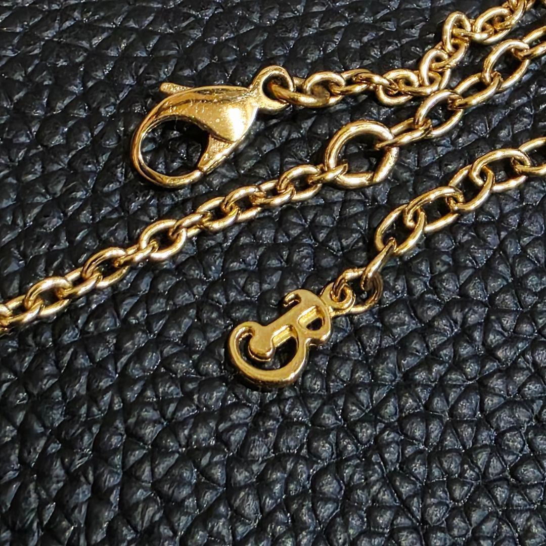 美品✨BURBERRYSバーバリー ホースシュー ネックレス Bロゴ ゴールド