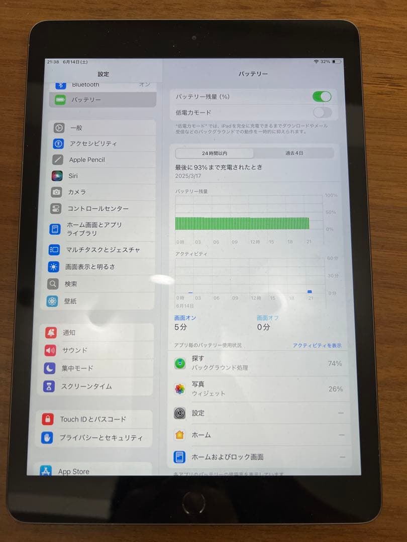 Apple iPad第7世代 10.2インチ スペースグレー 本体 32GB