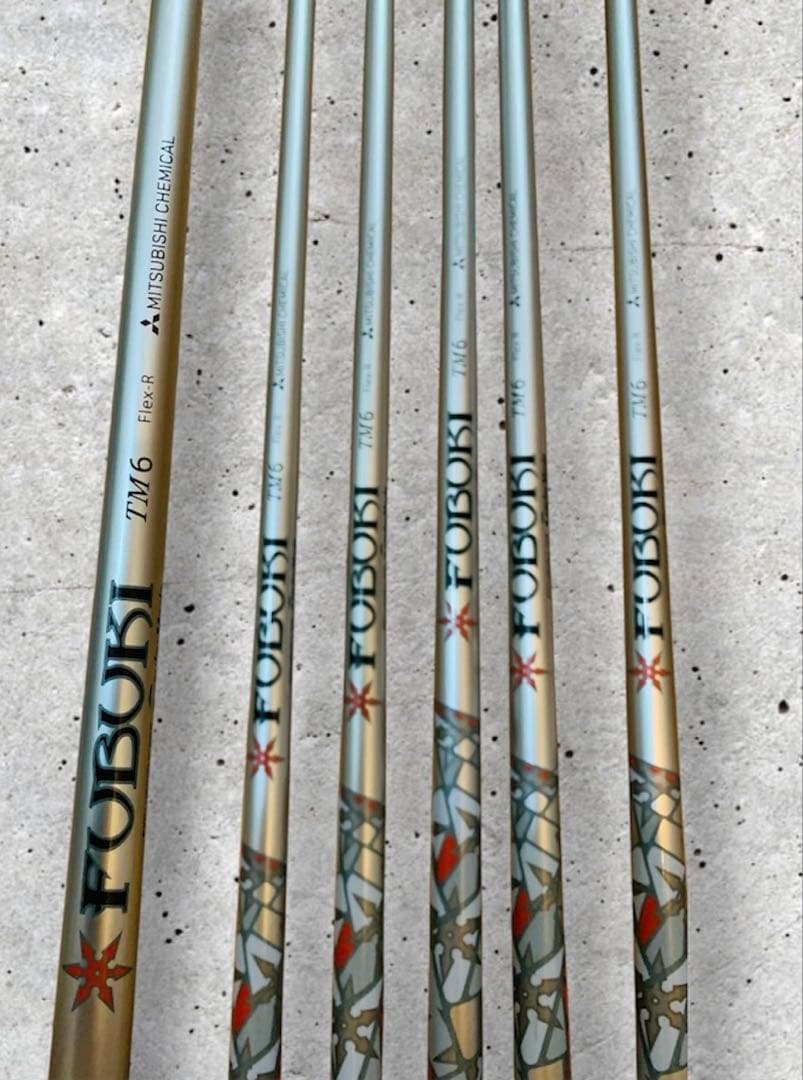 テーラーメイド M6 2019年 アイアン 6本 純正カーボンR