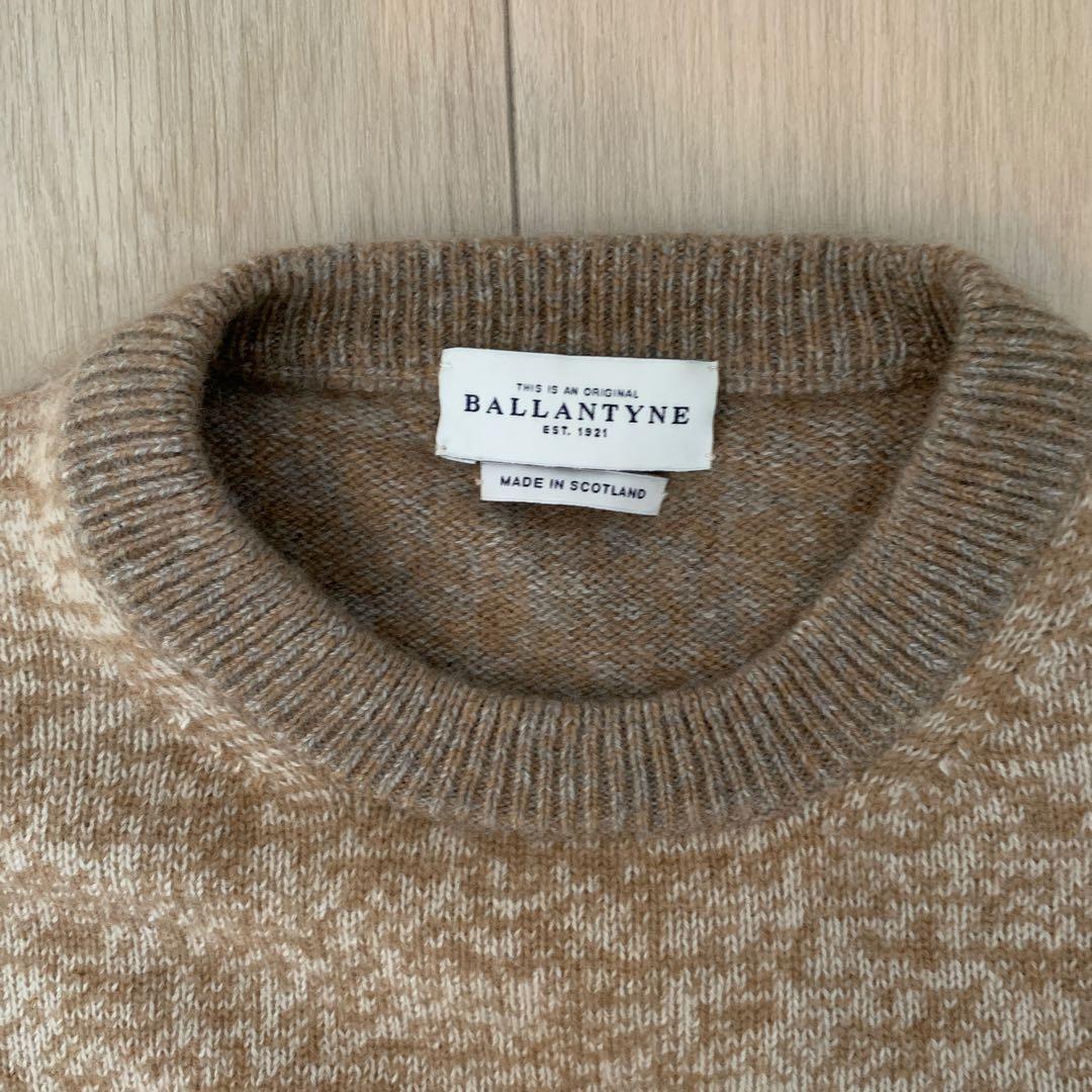 BALLANTYNE カシミヤアーガイルセーター￼￼ ブルネロクチネリ エルメス