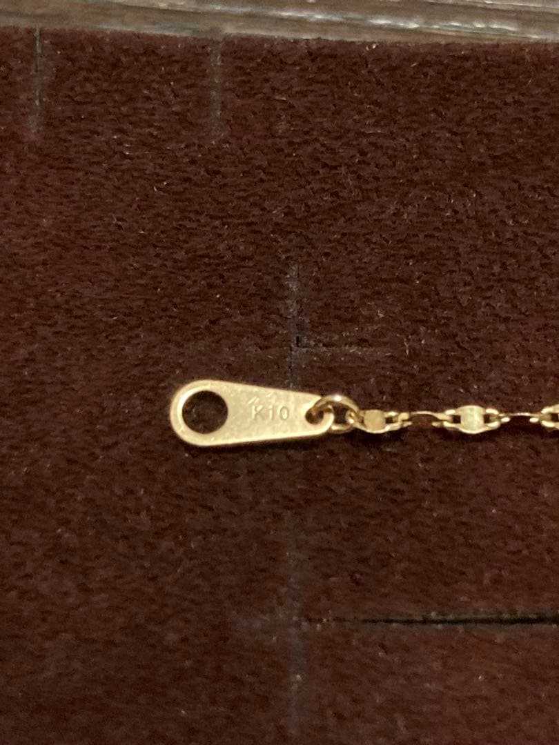 ジュエッテ　K10 ペタルロングネックレス