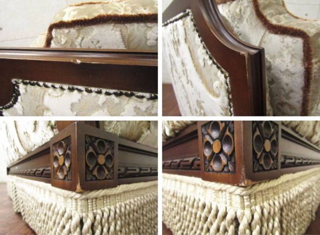 ♦️karimoku/カリモク■最高級■金華山織り■1人掛けソファ■定価20万■