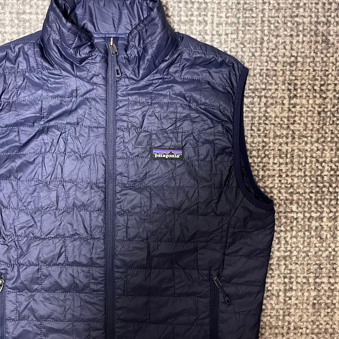Patagonia パタゴニア ナノパフベスト インサレーション ネイビー S