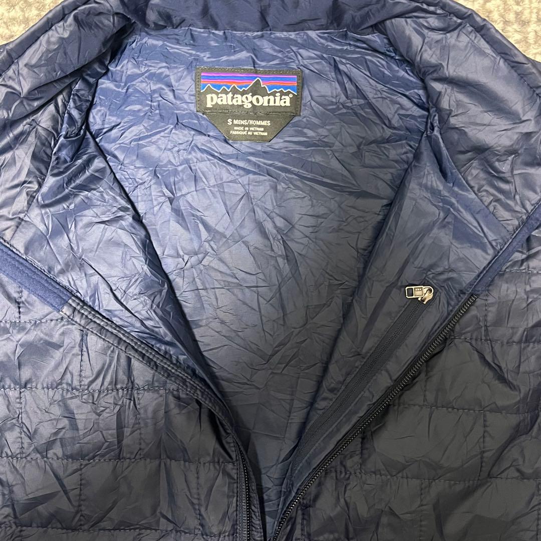 Patagonia パタゴニア ナノパフベスト インサレーション ネイビー S