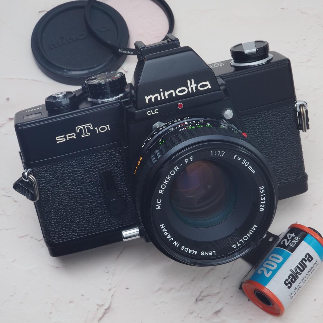 ミノルタ SRT101 & MC ROKKOR-PF 50mm F1.7 #55