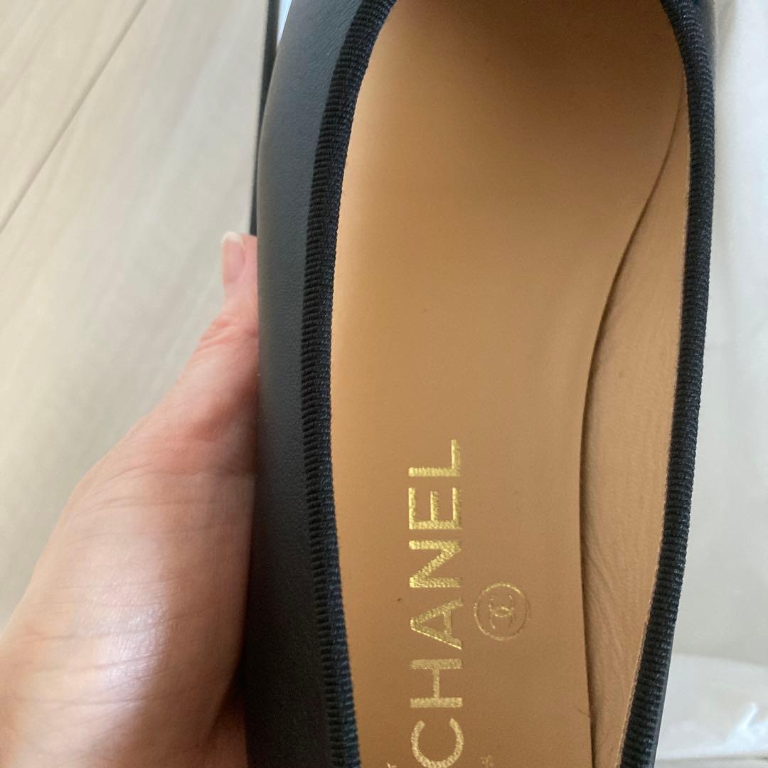 【Our_】CHANEL バレリーナ　ブラック　36.5 新品未使用