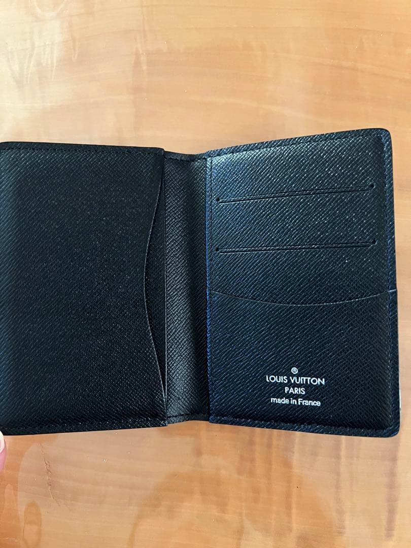 ルイヴィトン LOUIS VUITTON ダミエ名刺入れ ブラック