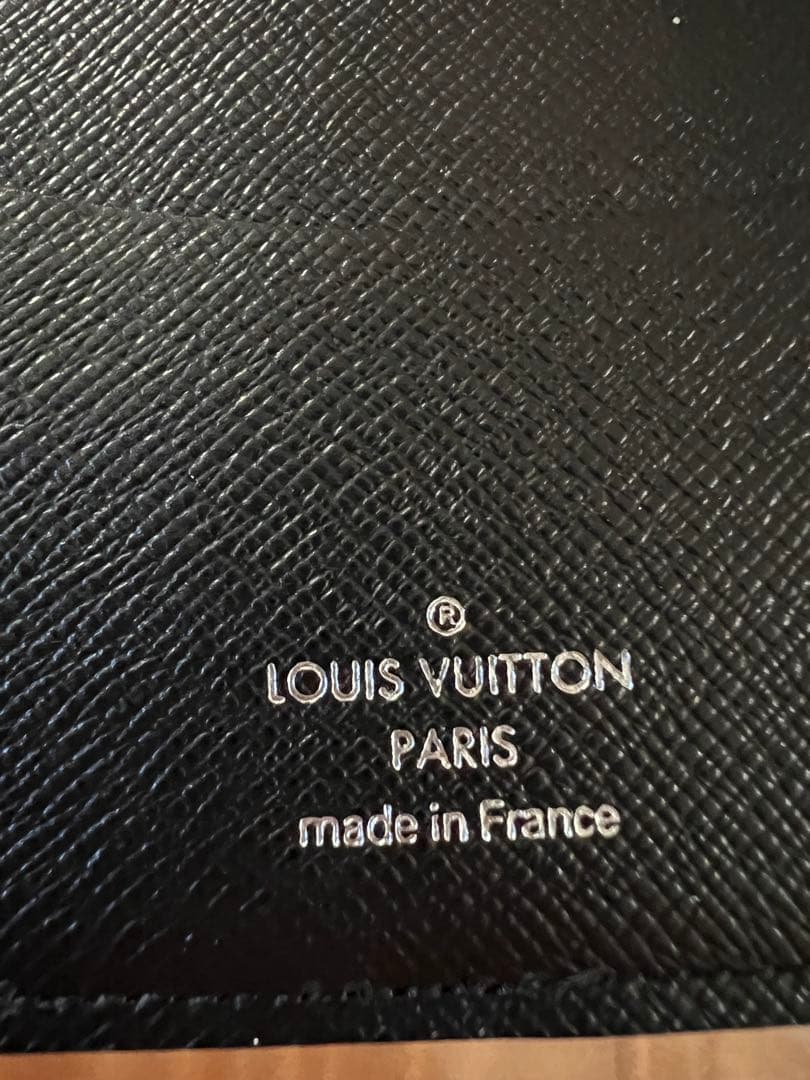 ルイヴィトン LOUIS VUITTON ダミエ名刺入れ ブラック
