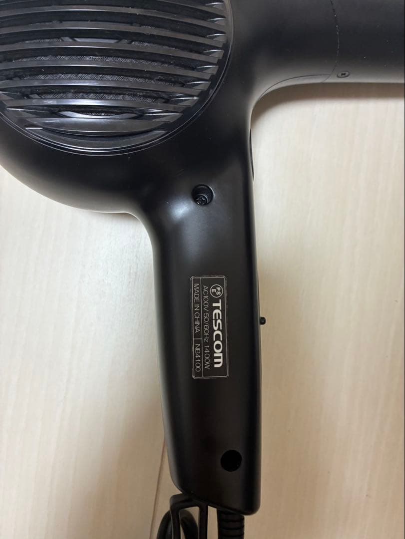 Nobby ノビー マイナスイオンヘアードライヤー NB4100 ブラック　美品