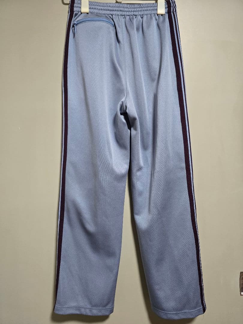 Needles トラックパンツ ストレート サックスブルー XS