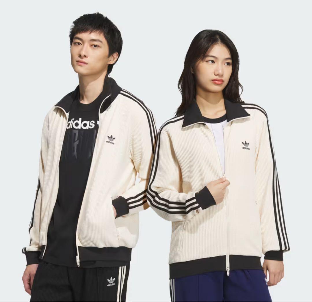 adidas ワッフルトラックジャケット XS