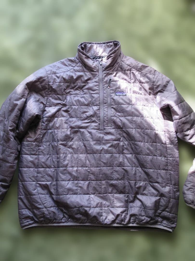 陽*虹様 値下げ パタゴニア ナノパフ プルオーバー プリマロフト グレー XX