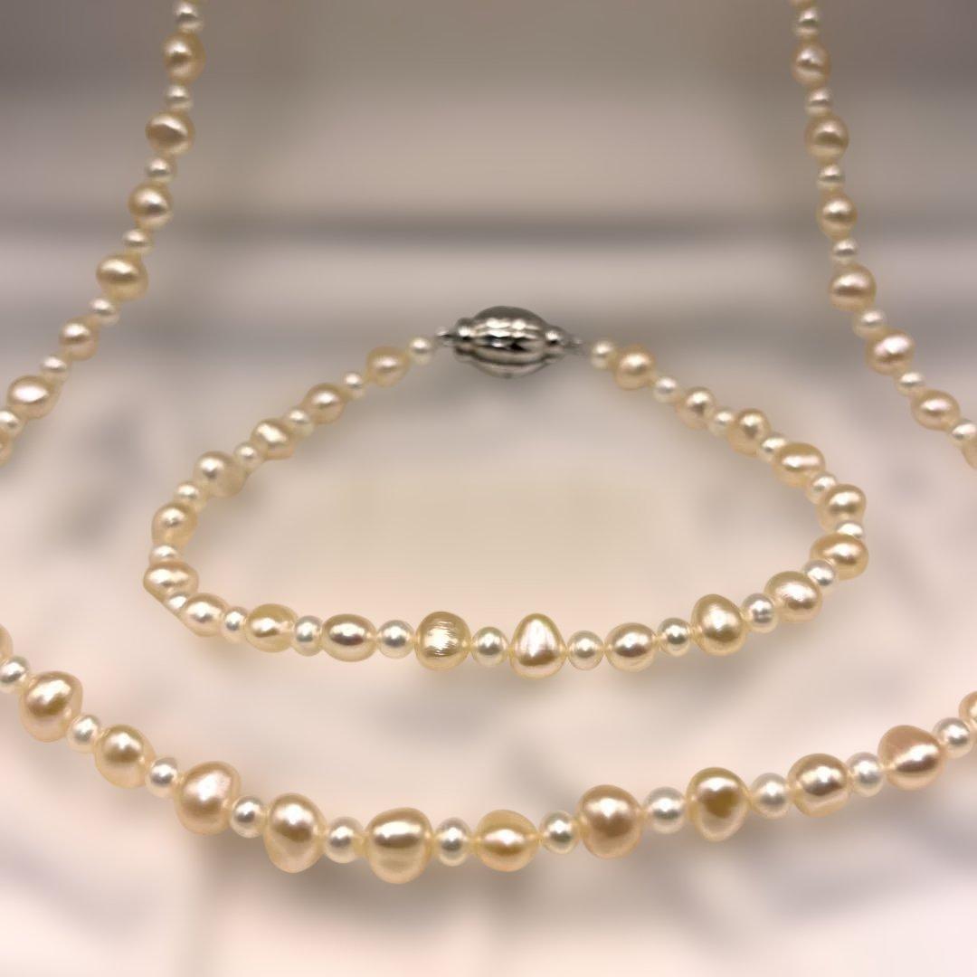 希少✨美品✨ミキモト　PERLITA 　パール　ネックレス　ブレスレット