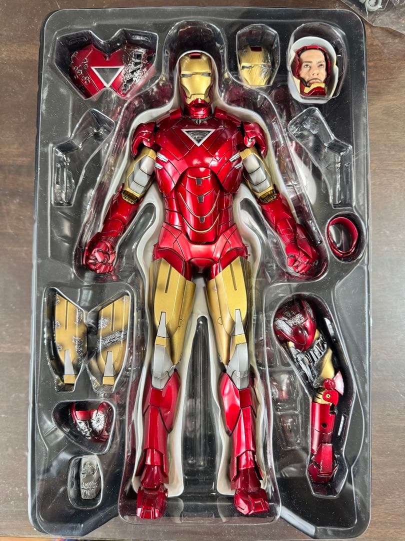 ホットトイズ アイアンマン マーク 6 ムービーマスターピース