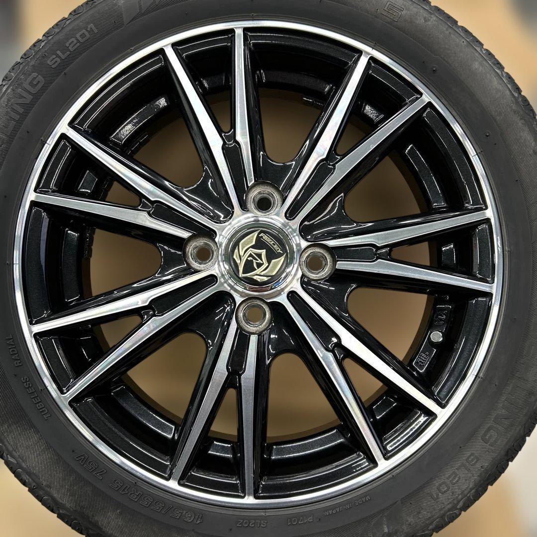 15インチ weds タイヤ　ホイールセット