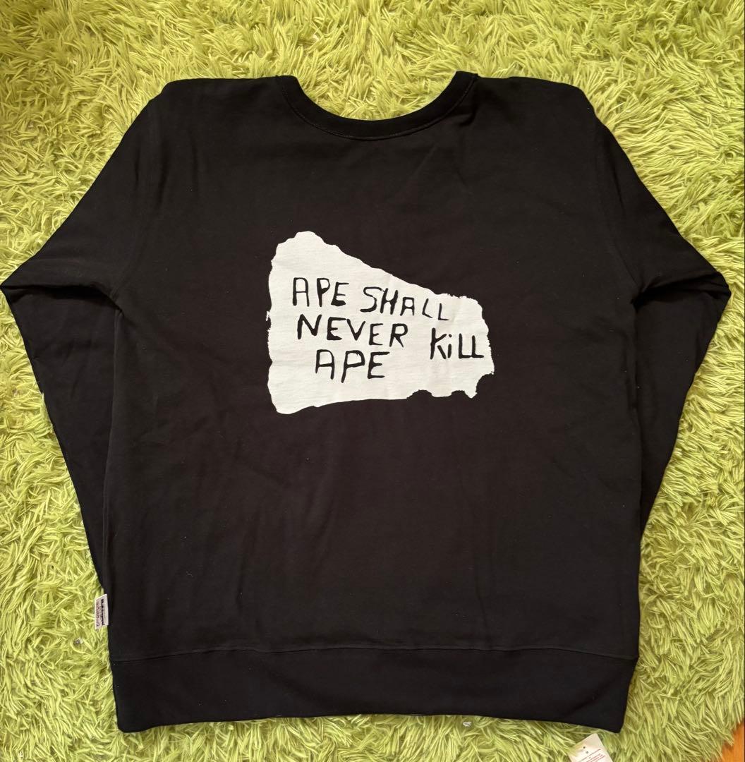 エイプ リバーシブル スウェット L