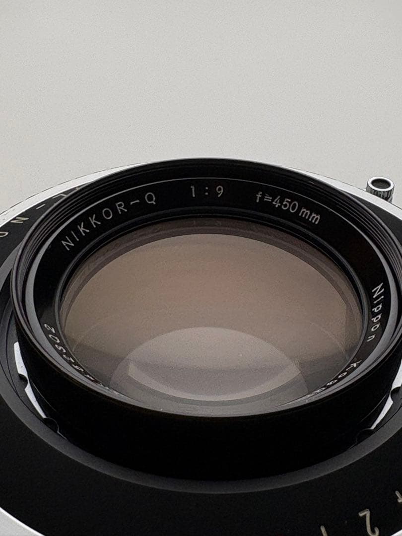 450mm f9 NIKKOR-Q Nippon Kogaku 大判 8x10