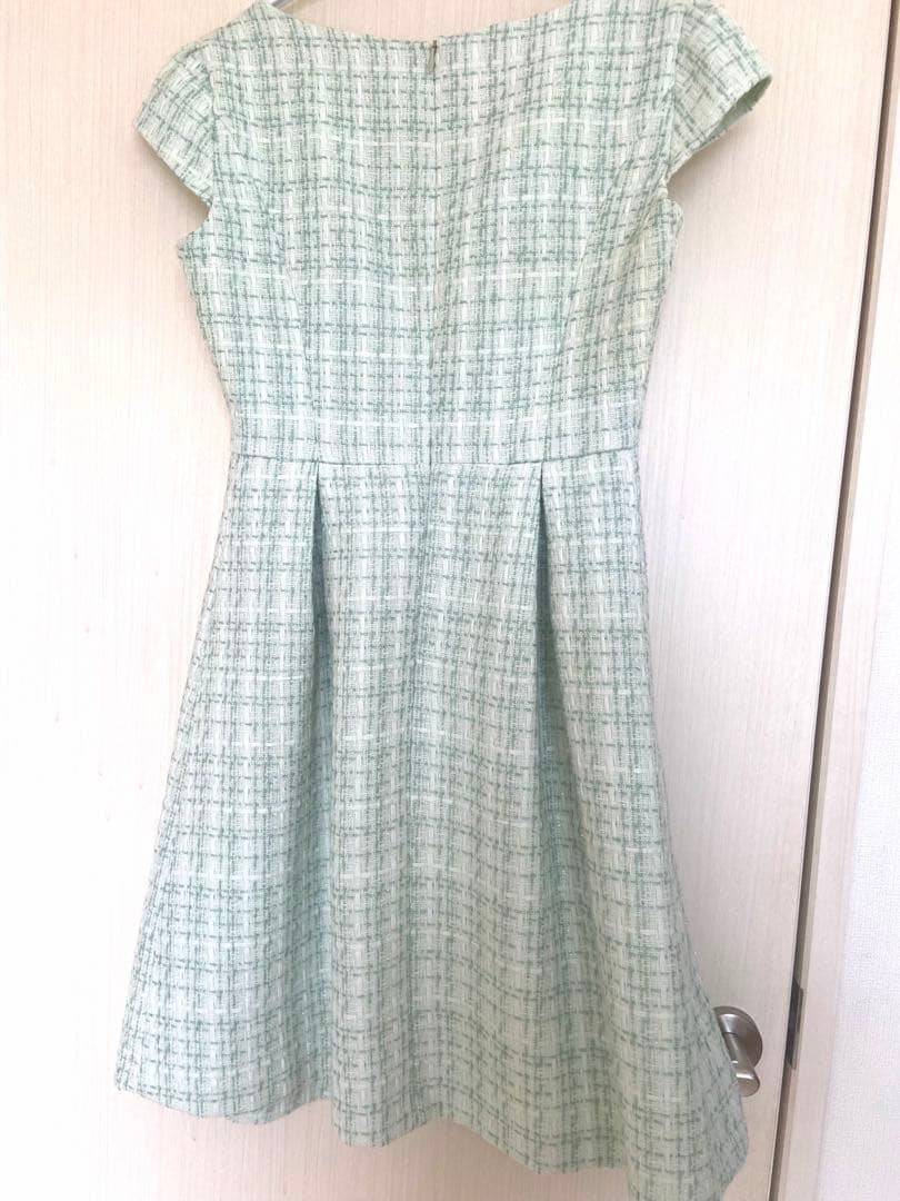 美品 マリーミー Marry me ツイードワンピース