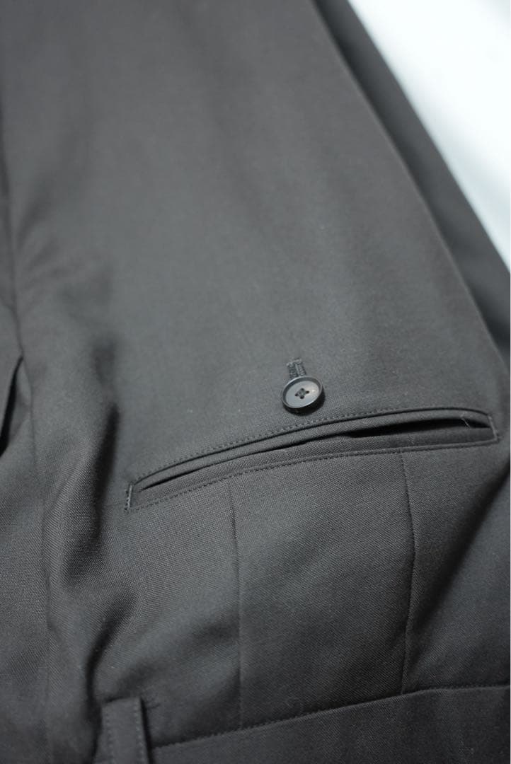 パンツ cornier Super130's WORSTED WOOL SLACKS