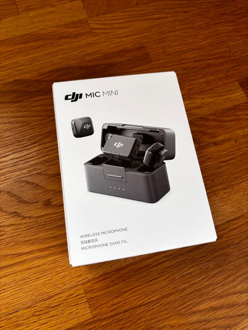 DJI Mic Mini(2 TX + 1 RX + 充電ケース)