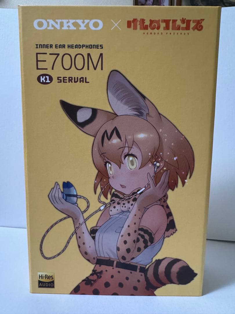 【最短当日匿名発送】ONKYO E700M イヤホン けものフレンズコラボ K1