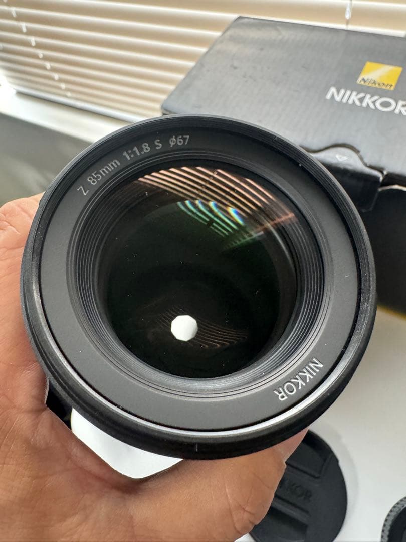 美品 NIKKOR Z 85mm f/1.8 S レンズ