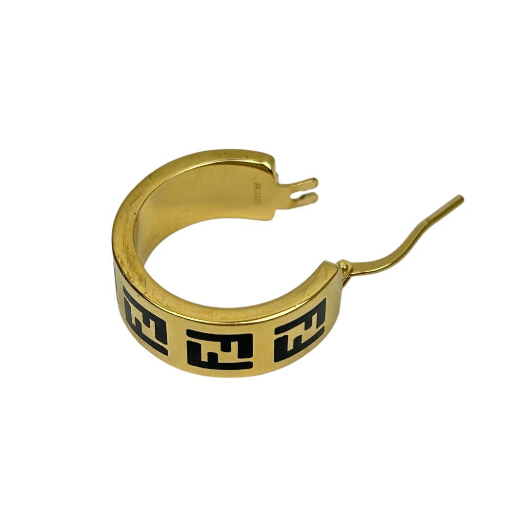 FENDI フォーエバー ピアス ゴールド 片耳 FFロゴ