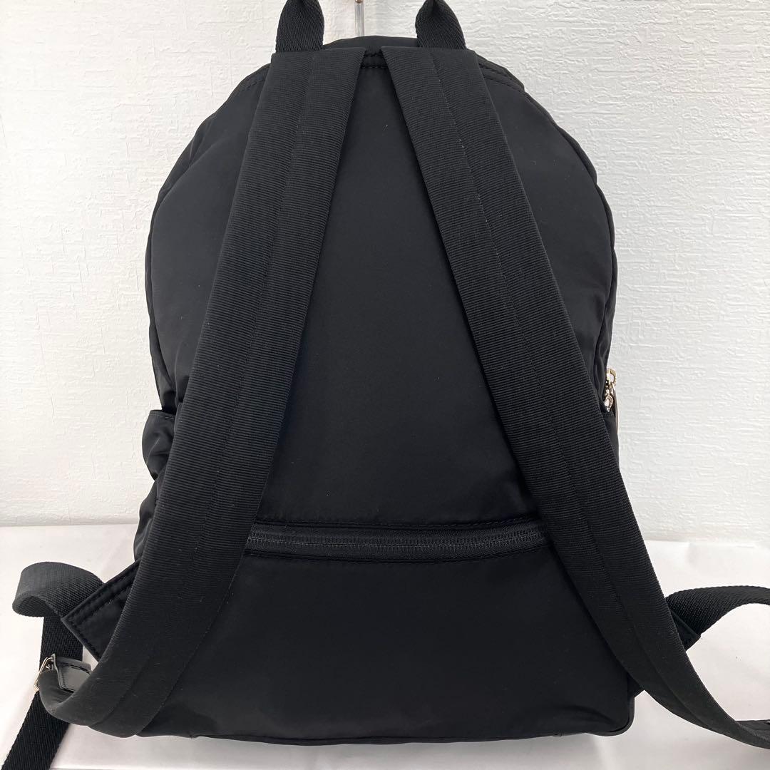 ポールスミス レザー ナイロン リュック マルチボーダー刺繍 軽量 ロゴプレート