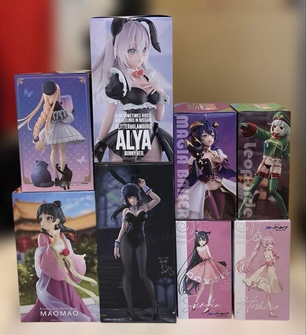 未開封 美少女 プライズフィギュア まとめ売り 8点セット