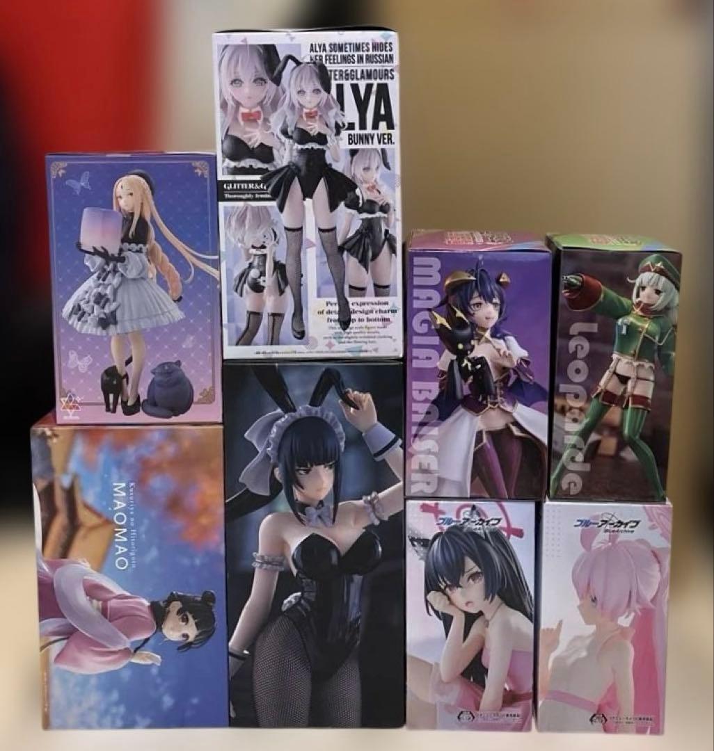 未開封 美少女 プライズフィギュア まとめ売り 8点セット