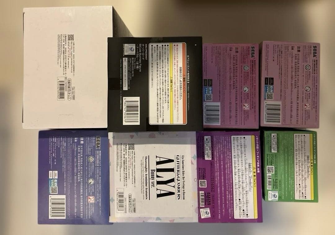 未開封 美少女 プライズフィギュア まとめ売り 8点セット