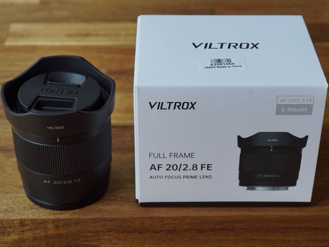 VILTROX 20mm F2.8 SONY Eマウント AF フルサイズ
