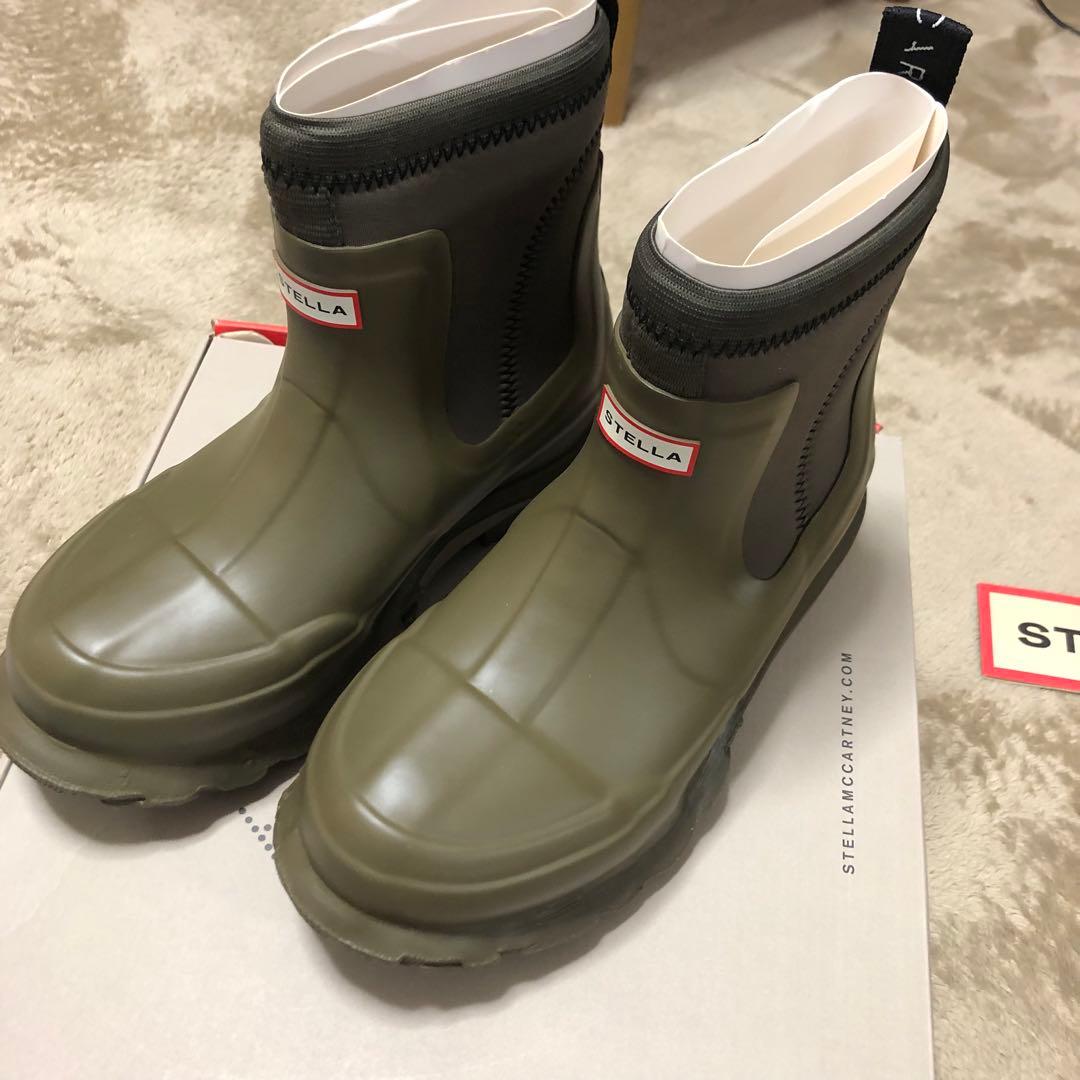 新品！ハンター&ステラマッカートニー　レインブーツ