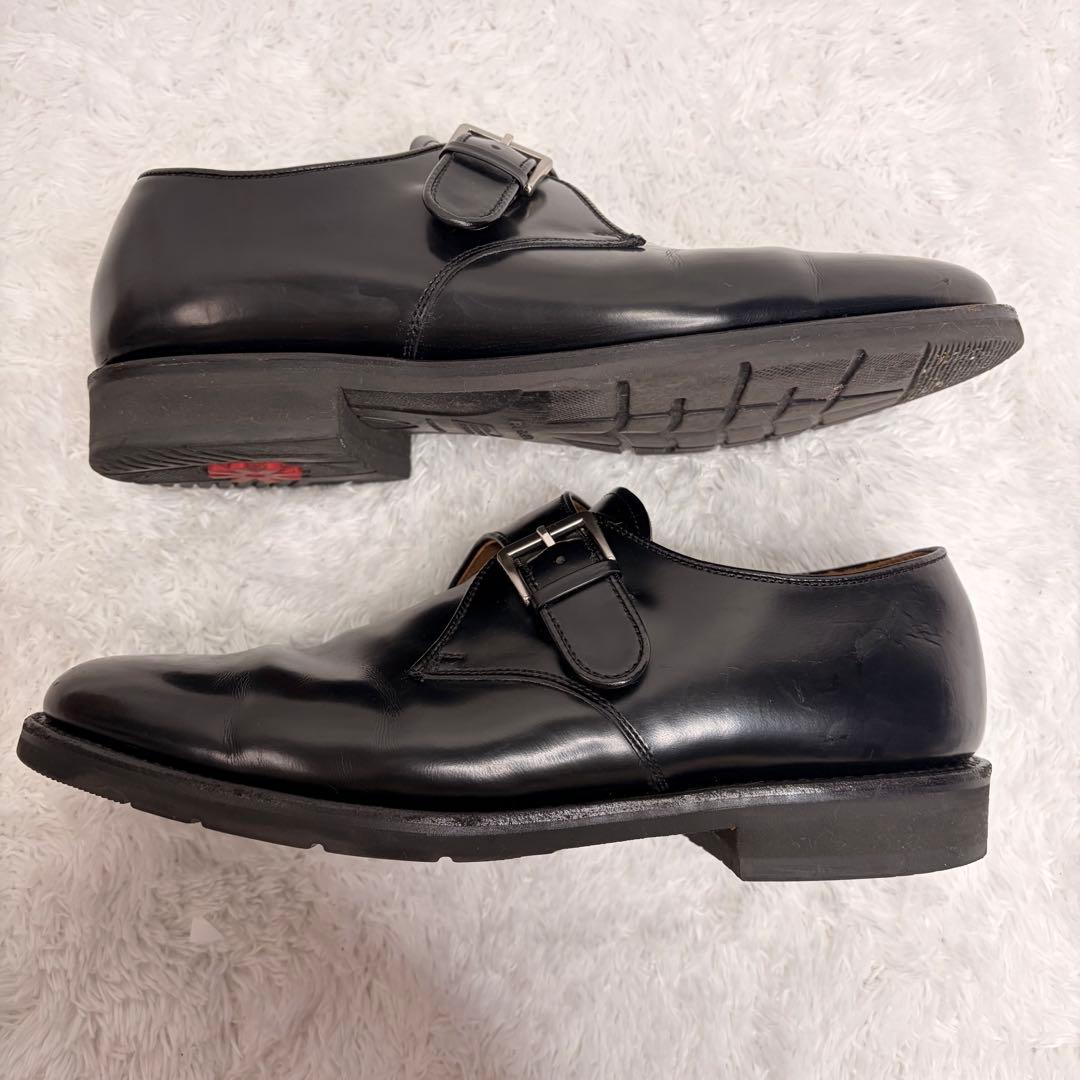 良品✨REGAL リーガルモンクストラップレザー　ブラック　27cm