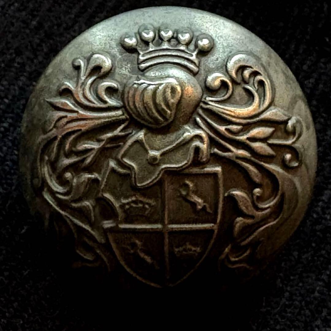 ★希少 Lサイズ★ ポールスミス ナポレオンジャケット 銀ボタン 日本製 黒