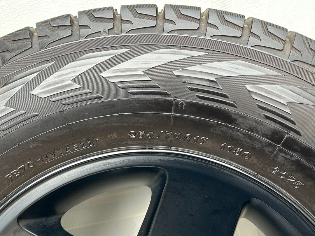 jeep ジープ ラングラー ホイール スタッドレス タイヤ 4本セット バリ山