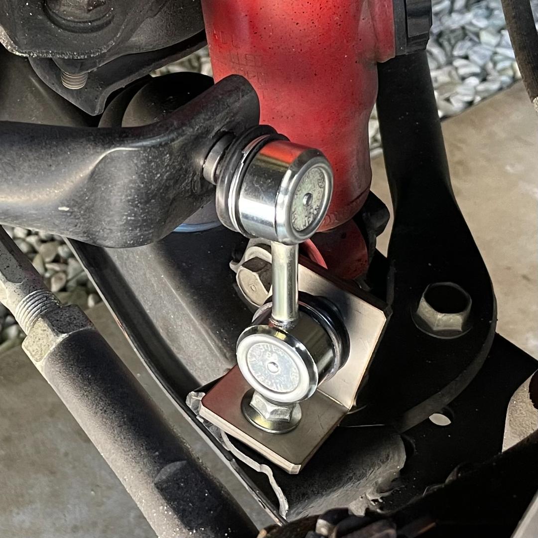 ハイエース☆2.0～2.5インチダウン用☆ショートスタビリンク