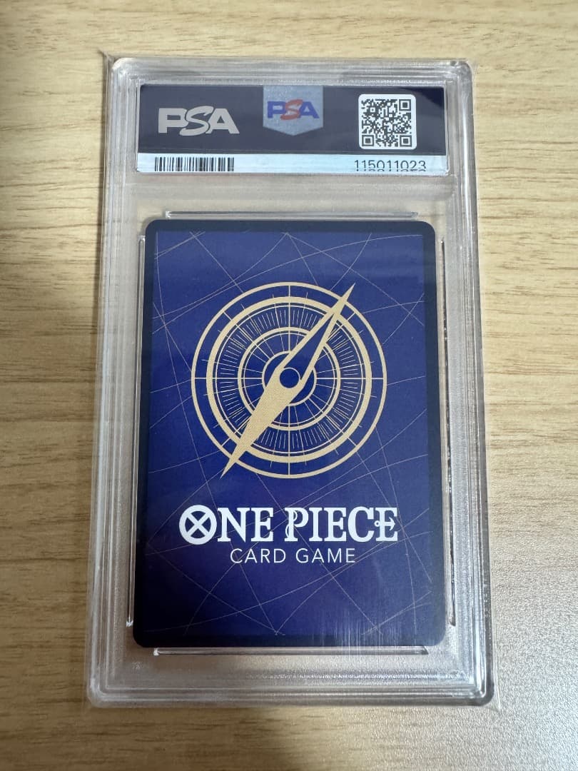 PSA10 連番4枚 神避、実直拳骨、ギア2、ゴムゴムの火拳銃 ワンピースカード