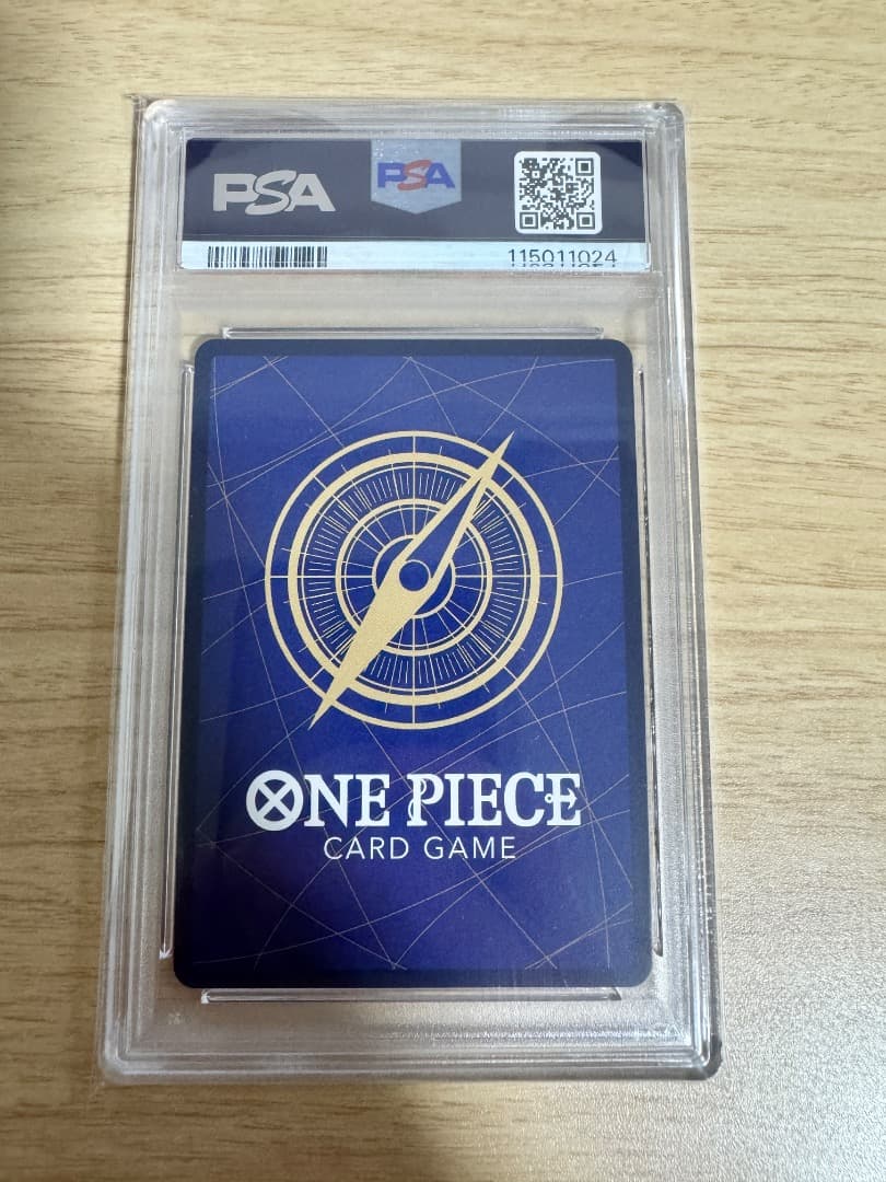 PSA10 連番4枚 神避、実直拳骨、ギア2、ゴムゴムの火拳銃 ワンピースカード